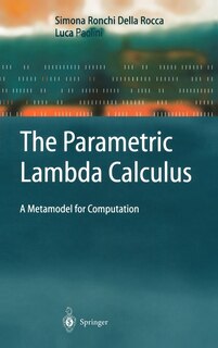 Front cover_The Parametric Lambda Calculus