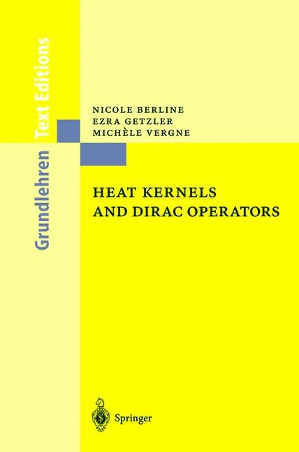 Couverture_Heat Kernels and Dirac Operators