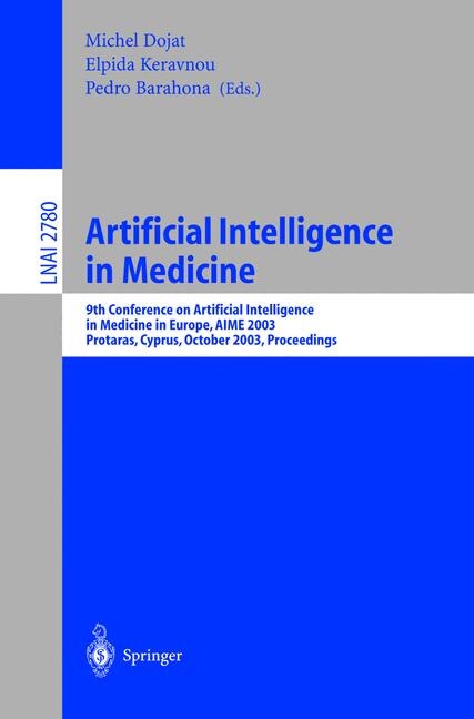 Front cover_Artificial Intelligence in Medicine