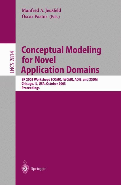 Front cover_Conceptual Modeling for Novel Application Domains