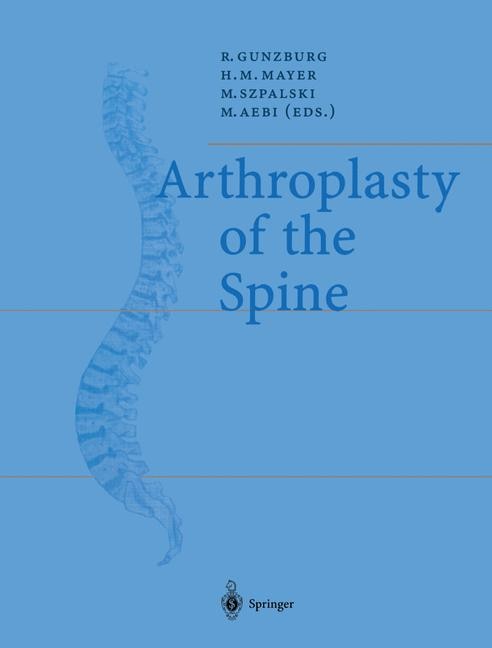 Front cover_Arthroplasty of the Spine