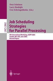 Front cover_Job Scheduling Strategies for Parallel Processing