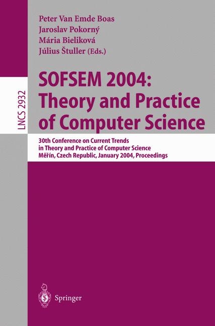 Front cover_SOFSEM 2004