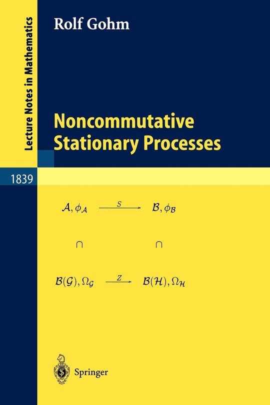 Front cover_Noncommutative Stationary Processes