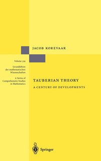 Front cover_Tauberian Theory