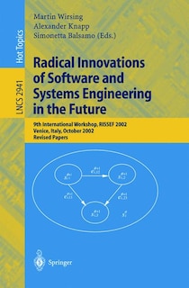 Front cover_Radical Innovations of Software and Systems Engineering in the Future