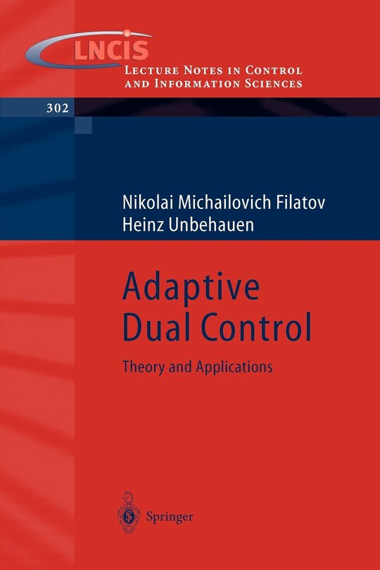 Front cover_Adaptive Dual Control