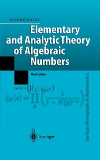 Couverture_Elementary and Analytic Theory of Algebraic Numbers