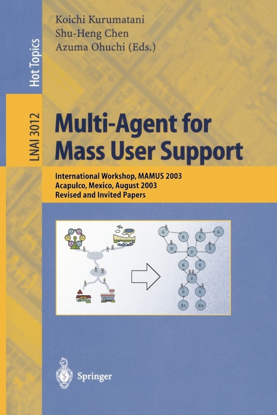 Front cover_Multi-Agent for Mass User Support