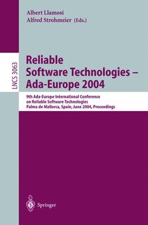 Couverture_Reliable Software Technologies - Ada-Europe 2004