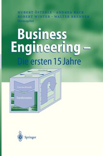 Front cover_Business Engineering -- Die Ersten 15 Jahre