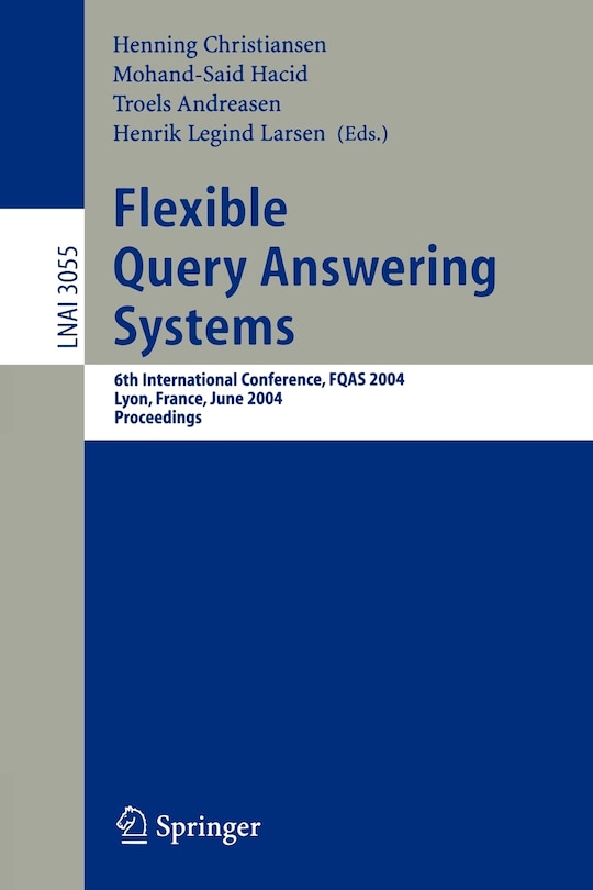 Couverture_Flexible Query Answering Systems