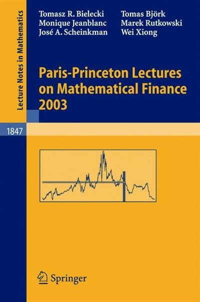 Front cover_Paris-Princeton Lectures on Mathematical Finance 2003