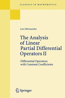 Couverture_The Analysis Of Linear Partial Differential Operators Ii