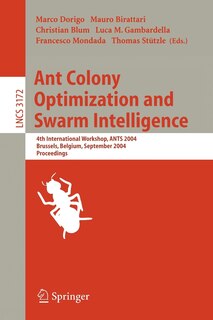 Front cover_Ant Colony Optimization and Swarm Intelligence
