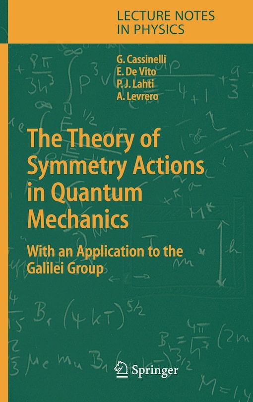 Couverture_The Theory of Symmetry Actions in Quantum Mechanics