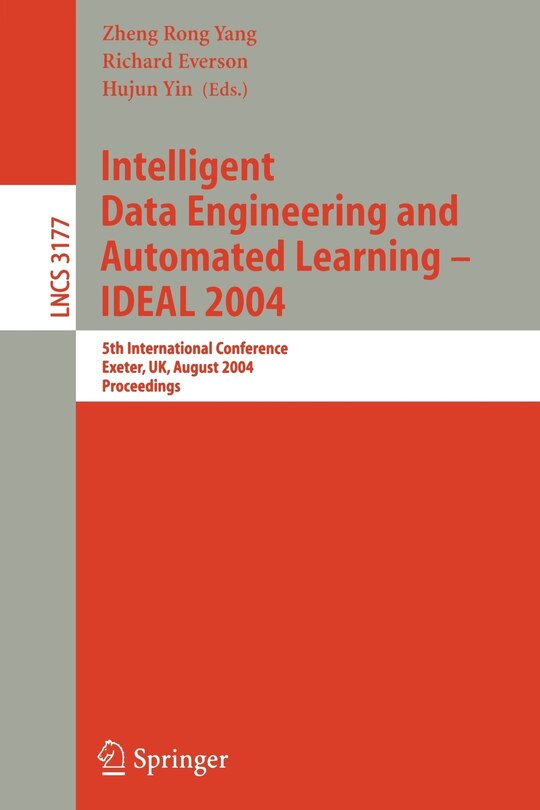 Front cover_Intelligent Data Engineering and Automated Learning - IDEAL 2004