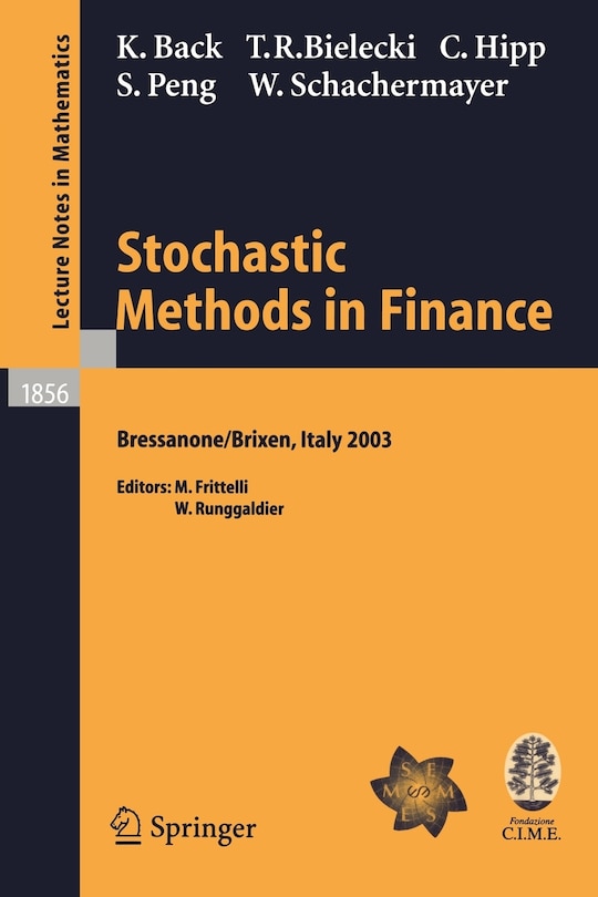 Front cover_Stochastic Methods in Finance