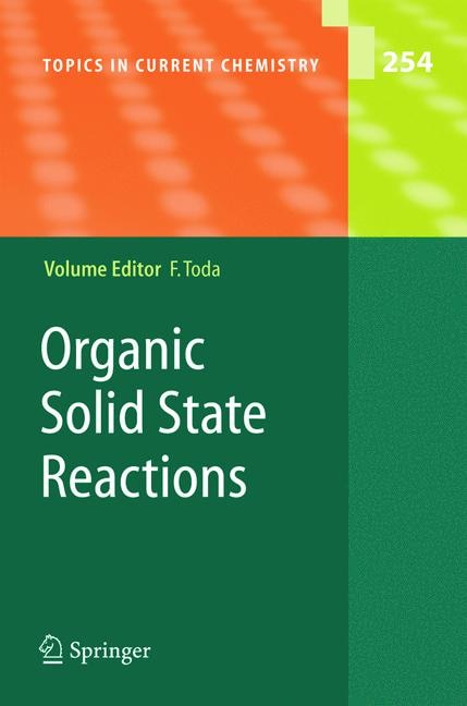 Couverture_Organic Solid State Reactions