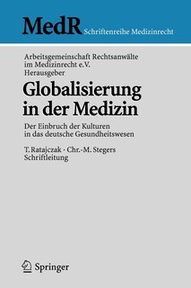 Front cover_Globalisierung In Der Medizin