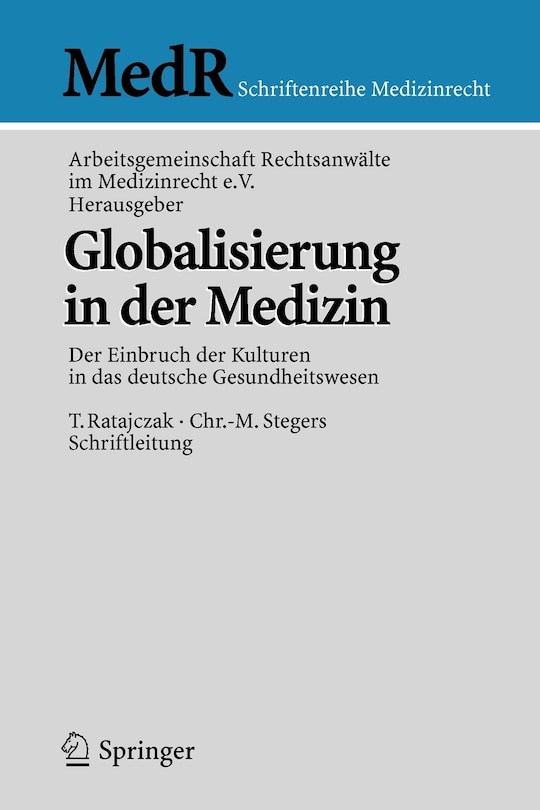 Front cover_Globalisierung In Der Medizin