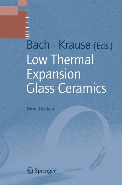 Front cover_Low Thermal Expansion Glass Ceramics