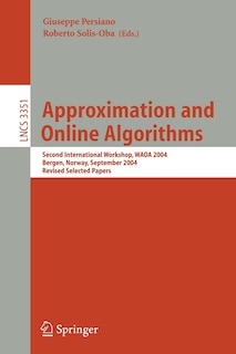 Front cover_Approximation and Online Algorithms