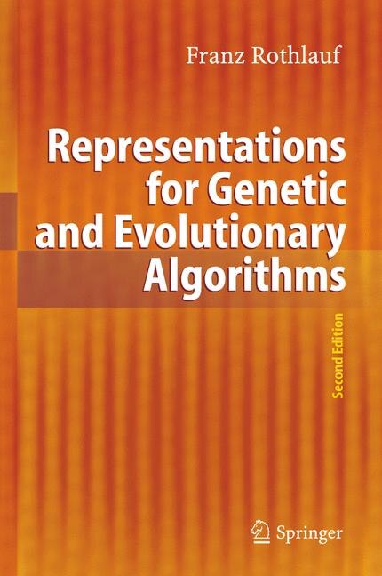 Couverture_Representations For Genetic And Evolutionary Algorithms