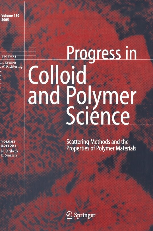 Couverture_Scattering Methods and the Properties of Polymer Materials