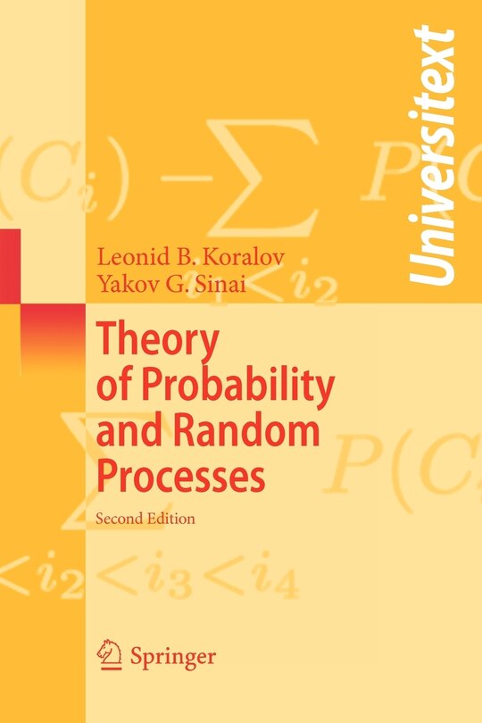 Front cover_Theory of Probability and Random Processes