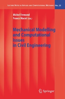 Front cover_Mechanical Modelling and Computational Issues in Civil Engineering
