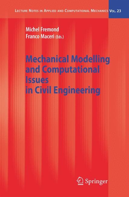 Front cover_Mechanical Modelling and Computational Issues in Civil Engineering