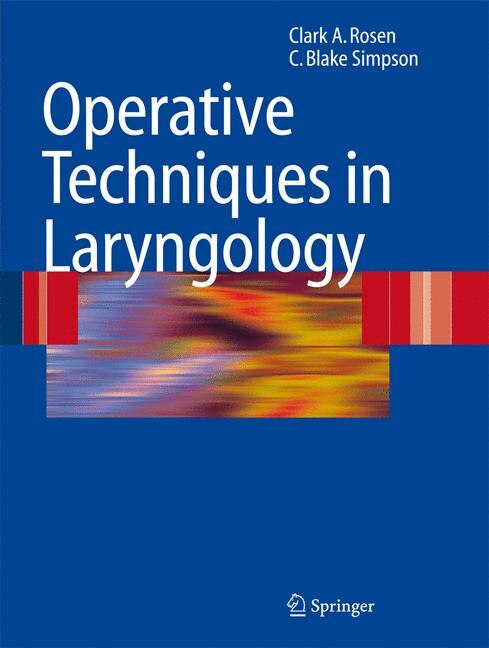 Couverture_Operative Techniques in Laryngology