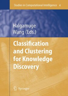 Front cover_Classification and Clustering for Knowledge Discovery
