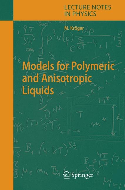 Couverture_Models for Polymeric and Anisotropic Liquids