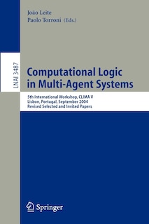 Front cover_Computational Logic in Multi-Agent Systems