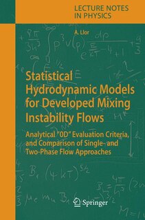 Couverture_Statistical Hydrodynamic Models for Developed Mixing Instability Flows