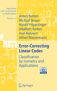 Couverture_Error-Correcting Linear Codes