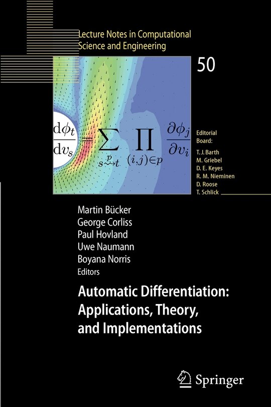 Front cover_Automatic Differentiation