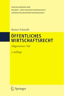 Front cover_&Ouml;ffentliches Wirtschaftsrecht