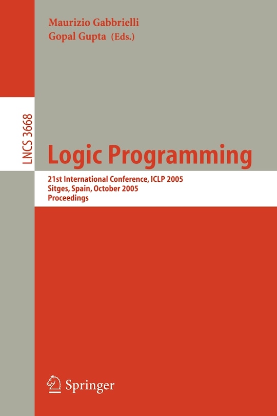 Front cover_Logic Programming