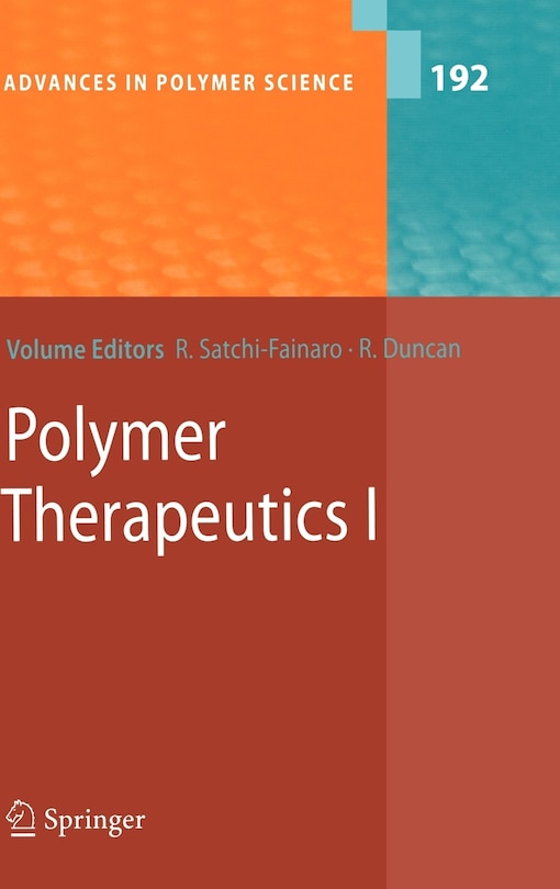 Couverture_Polymer Therapeutics I