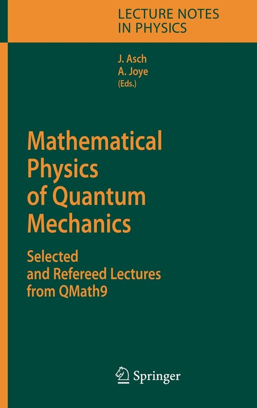 Front cover_Mathematical Physics Of Quantum Mechanics