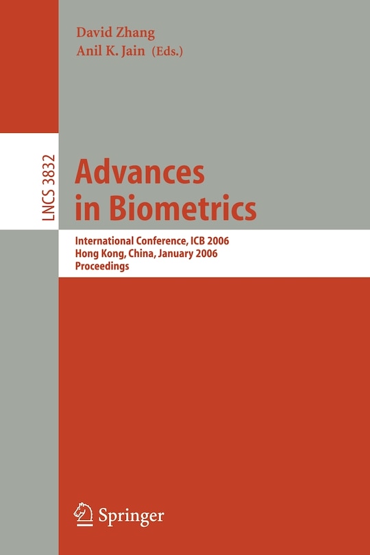 Front cover_Advances In Biometrics