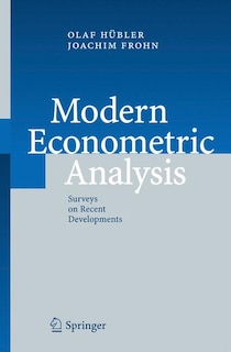 Couverture_Modern Econometric Analysis