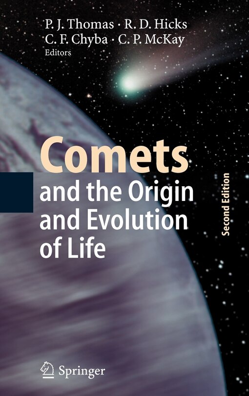 Front cover_Comets and the Origin and Evolution of Life