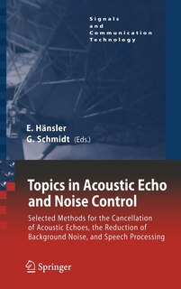 Front cover_Topics in Acoustic Echo and Noise Control