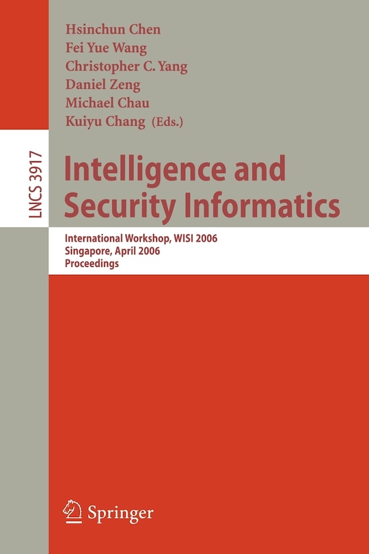 Front cover_Intelligence and Security Informatics