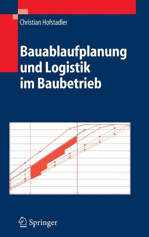 Front cover_Bauablaufplanung und Logistik im Baubetrieb