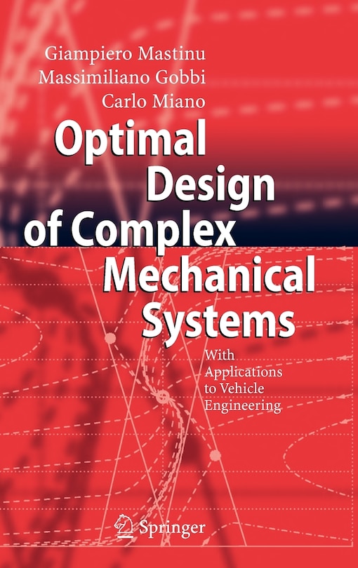 Front cover_Optimal Design of Complex Mechanical Systems